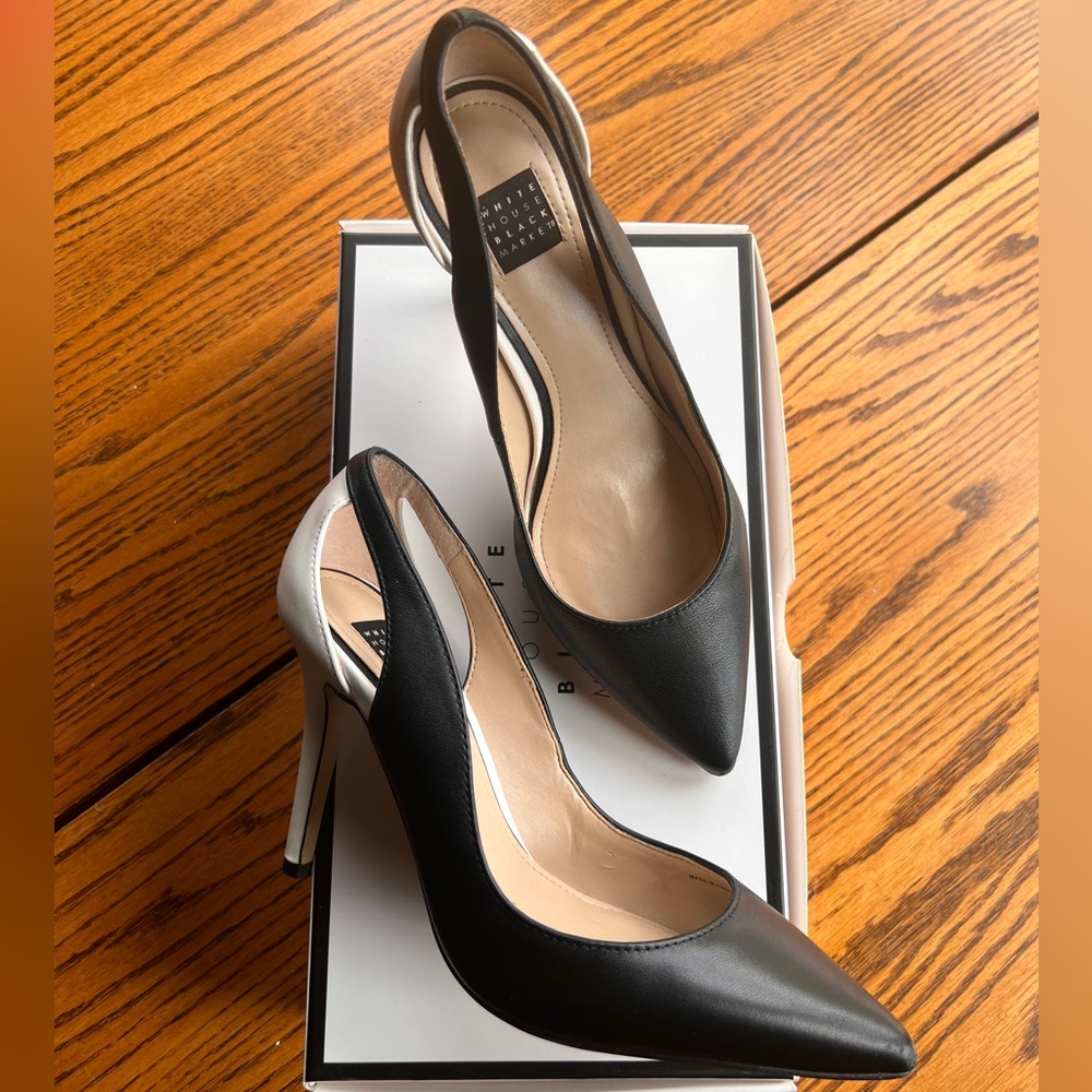 Ladies Harper Cutout Heel Pump